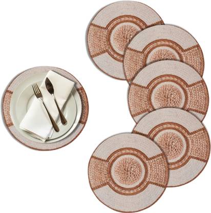 Artistic Den Round Pack of 6 Table Placemat