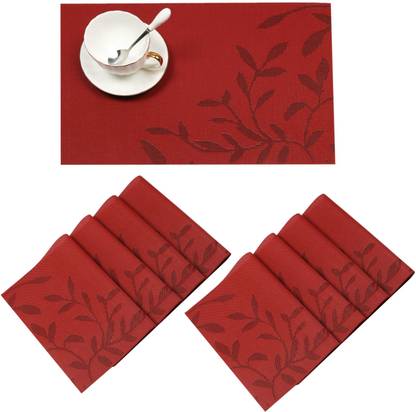 UniKart Rectangular Pack of 8 Table Placemat