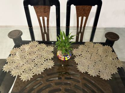LaVichitra Round Pack of 2 Table Placemat