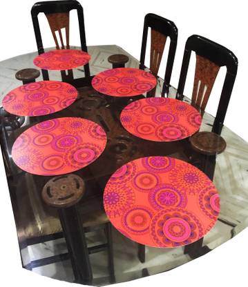 Avantae Round Pack of 6 Table Placemat