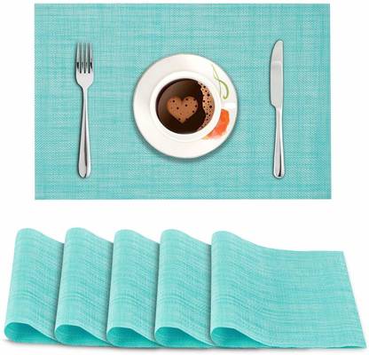 HOKiPO Rectangular Pack of 6 Table Placemat