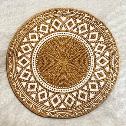 Artistic Den Round Pack of 1 Table Placemat