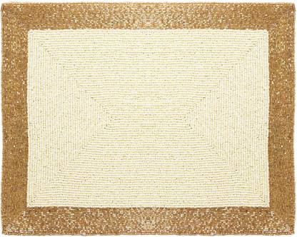 INDIAN ARTISANS Rectangular Pack of 1 Table Placemat