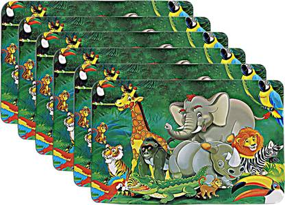 KUBER INDUSTRIES Rectangular Pack of 6 Table Placemat