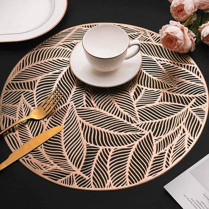TORODINEART Round Pack of 2 Table Placemat