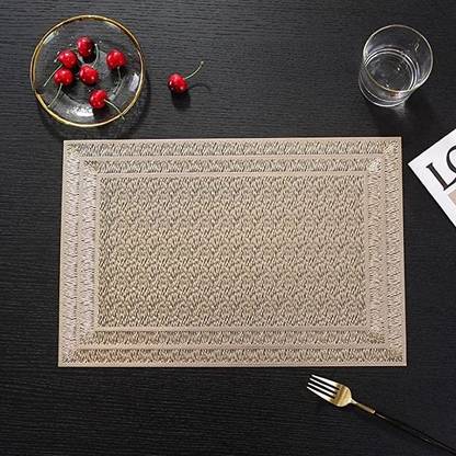 Kritvi Rectangular Pack of 2 Table Placemat