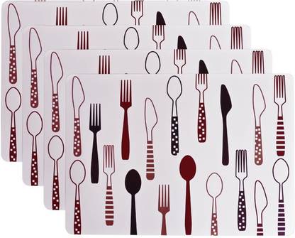 KitchEase Rectangular Pack of 4 Table Placemat
