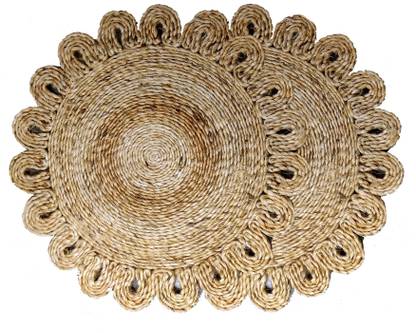 MALVOLIO Round Pack of 2 Table Placemat