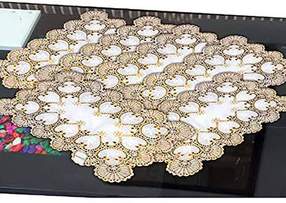 HOMESTIC Rectangular Pack of 6 Table Placemat