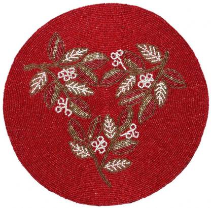 FLI HAUT Round Pack of 1 Table Placemat