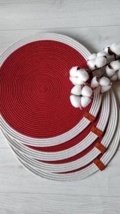 NCS Round Pack of 4 Table Placemat