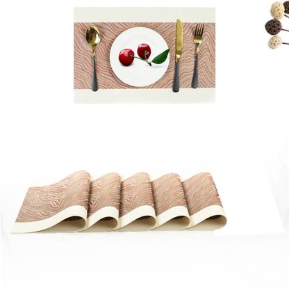 KitchEase Rectangular Pack of 5 Table Placemat