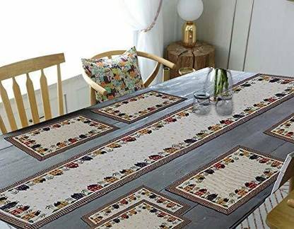 Shoppingzone Rectangular Pack of 7 Table Placemat