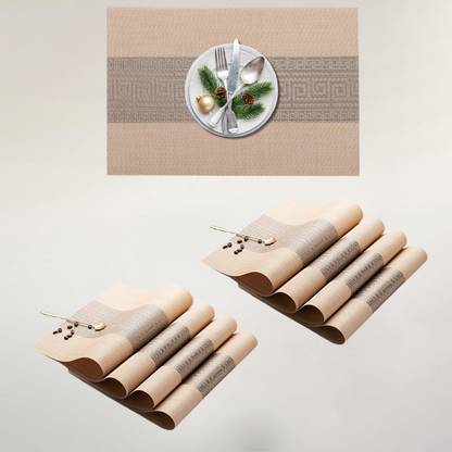 YELONA Rectangular Pack of 8 Table Placemat