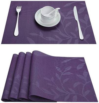 KitchEase Rectangular Pack of 4 Table Placemat