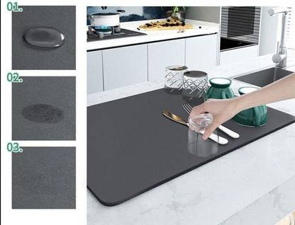 Gunshika Rectangular Pack of 1 Table Placemat