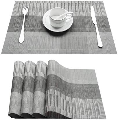 KitchEase Rectangular Pack of 4 Table Placemat