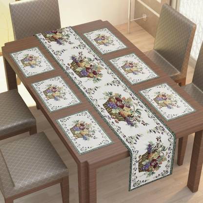 Shoppingzone Rectangular Pack of 7 Table Placemat