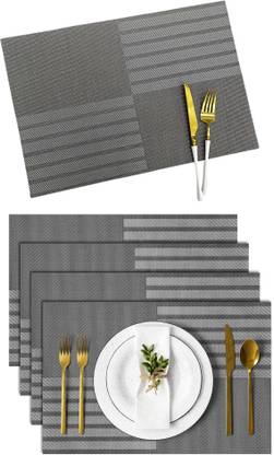 YELONA Rectangular Pack of 4 Table Placemat