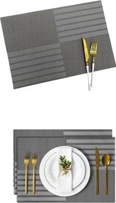 YELONA Rectangular Pack of 2 Table Placemat