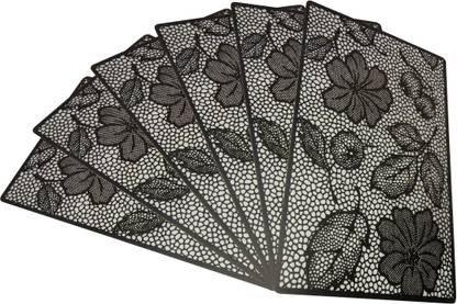 LooMantha Rectangular Pack of 6 Table Placemat