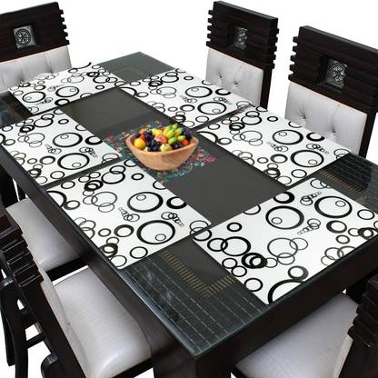 लूमंथा रेक्टेंगुलर 6 का पैक टेबल प्लेसमेट