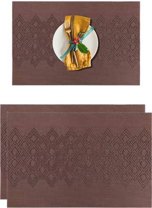 YELONA Rectangular Pack of 2 Table Placemat
