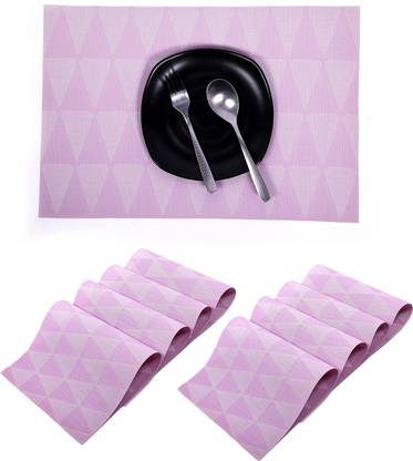 UniKart Rectangular Pack of 8 Table Placemat