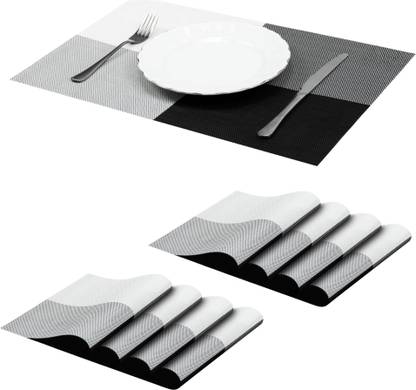 YELONA Rectangular Pack of 8 Table Placemat
