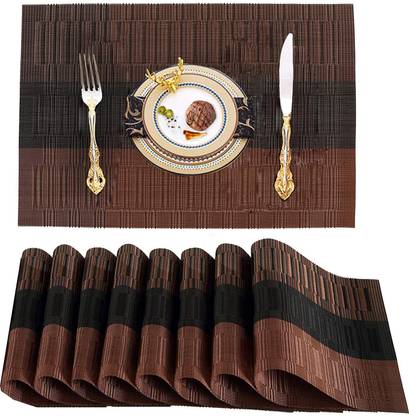 YELONA Rectangular Pack of 8 Table Placemat