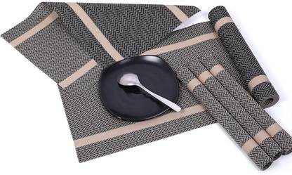 YELONA Rectangular Pack of 5 Table Placemat