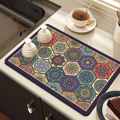 HomeCloud Rectangular Pack of 1 Table Placemat