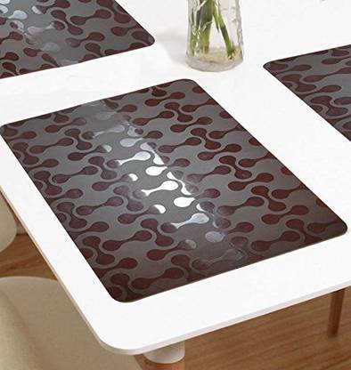 Crosmo Rectangular Pack of 6 Table Placemat
