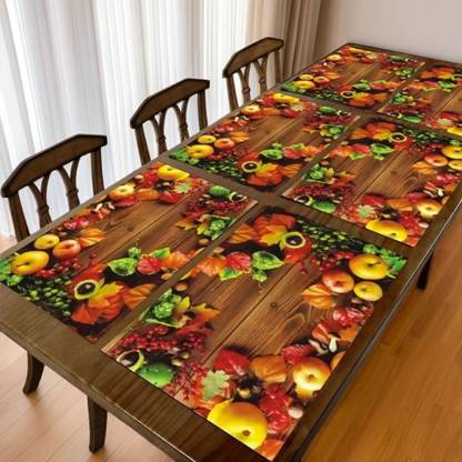 REVEXO Rectangular Pack of 6 Table Placemat