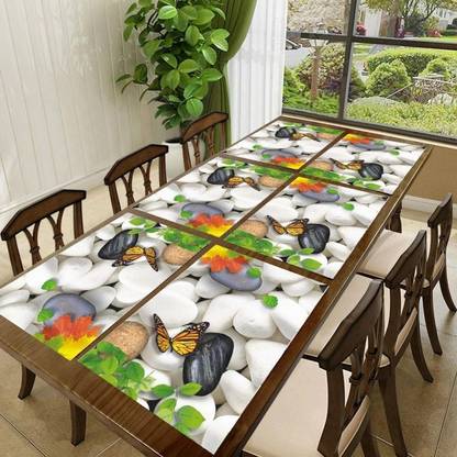 REVEXO Rectangular Pack of 6 Table Placemat
