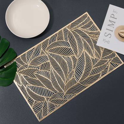 YELONA Rectangular Pack of 6 Table Placemat