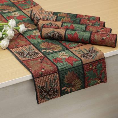 HOKiPO Rectangular Pack of 5 Table Placemat