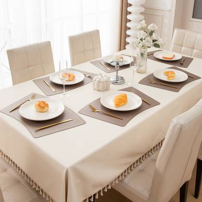 HOKiPO Rectangular Pack of 6 Table Placemat