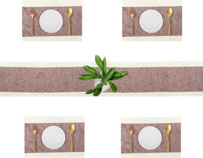 YELONA Rectangular Pack of 5 Table Placemat