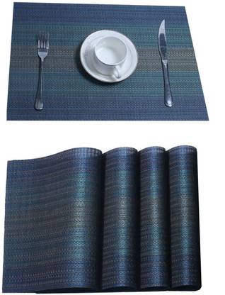 YELONA Rectangular Pack of 4 Table Placemat