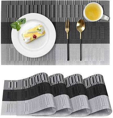 YELONA Rectangular Pack of 4 Table Placemat