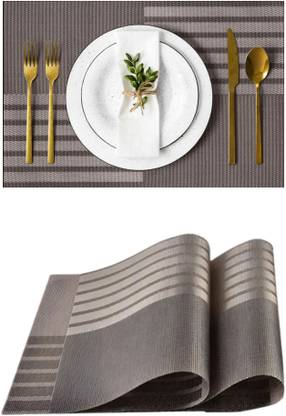 YELONA Rectangular Pack of 2 Table Placemat