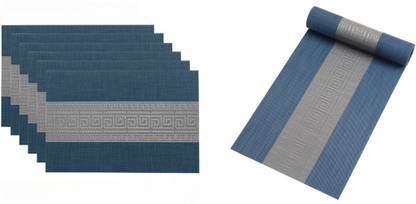 Bhaguji Rectangular Pack of 7 Table Placemat