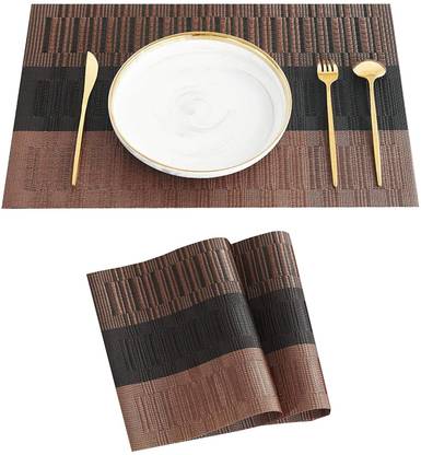 HomeHunt Rectangular Pack of 2 Table Placemat