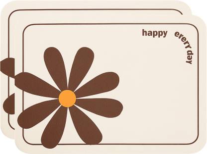YELONA Rectangular Pack of 2 Table Placemat