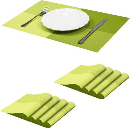 YELONA Rectangular Pack of 8 Table Placemat