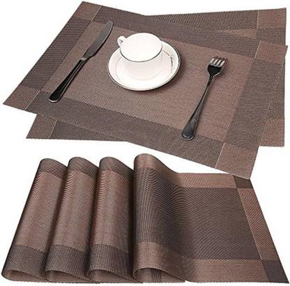 WEGOPRO Rectangular Pack of 1 Table Placemat