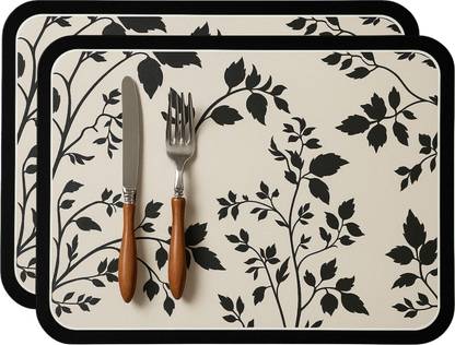 येलोना रेक्टेंगुलर 2 का पैक टेबल प्लेसमेट