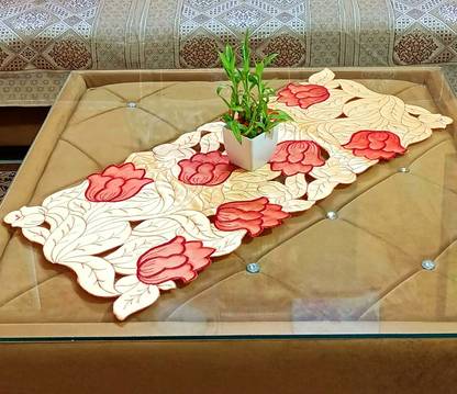 Romiz Beige 83.82 cm Table Runner