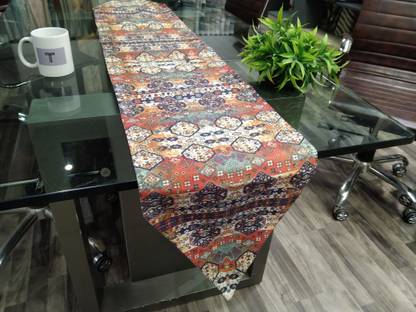 Real Desi Multicolor 182 cm Table Runner